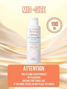 Avene Sữa rửa mặt dịu nhẹ Tolerance, dung tích 200ml (dung tích lớn)/100ml (dung tích vừa)/25ml (dung tích nhỏ), được thiết kế đặc biệt cho da nhạy cảm đến cực kỳ nhạy cảm, thích hợp cho mặt, mắt và môi, giúp da mềm mại và dễ chịu, dưỡng ẩm nhẹ nhàng, làm dịu và làm sạch, ít gây kích ứng, phù hợp cho cả da nhạy cảm và da khỏe mạnh, lý tưởng cho học sinh, nhân viên văn phòng, người đi làm sử dụng hàng ngày, và cũng là món quà thiết yếu cho bạn bè và gia đình trong chăm sóc da mặt hàng ngày. - Sữa rửa mặt dịu nhẹ Avene - Xem 7