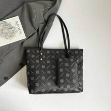 大容量简约时尚小众手提包，女士新款时尚单肩手提包 - 彩色 - 查看 13