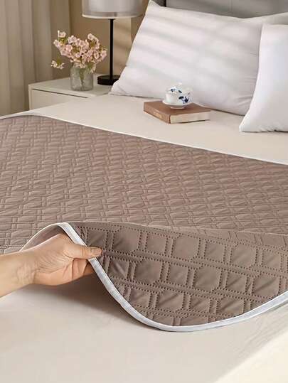 4 capas Almohadilla para incontinencia impermeable, Protector de cama reutilizable de gran tamaño, Almohadilla de cuidado de cama impermeable y lavable, Cuidado menstrual para mujeres, Almohadillas de cama a prueba de fugas para ancianos y mascotas, Impermeable | Absorbente Almohadillas de cama lavables de gran tamaño y resistentes, Para el cuidado de ancianos, dormitorios de estudiantes, uso sanitario