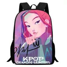 K-POP Witch Hunting Girl Group Print Cartoon Anime Backpack, Lightweight Student Bag - Multicolor - View 49