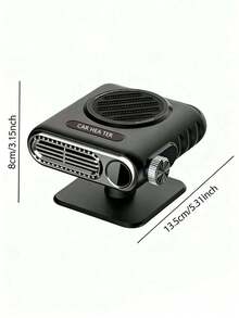 Portable Dashboard Air Defroster, Universal Car Heater, With Plug In Cigarette Lighter, Window Defroster For Car, SUV, Jeeps, Trucks, Essential For Winter Driving, Ideal Gift, Car Accessories