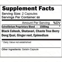 Bcuelov Estrogen Supplement - Supports Mood And Energy Health - 120 Capsules - 1 Bottle - 查看 2