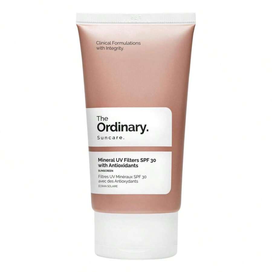 Filtro Solar Mineral SPF 30 con Filtros UV Físicos | Defensa Diaria Frente a Rayos UVA y UVB | Ayuda a Prevenir el Daño Visible Causado por la Exposición Solar | Contribuye a Mantener la Apariencia Uniforme del Tono de la Piel | Ideal para Uso Diario en Rutina de Cuidado Facial | Fórmula Mineral de Amplio Espectro | Textura Ligera y Cómoda para el Rostro | Apto para Todo Tipo de Piel Incluida Piel Sensible, Mixta, Grasa y Normal | Uso en Rostro, Cuello y Escote | Puede Integrarse en Rutina Facial de Día | Producto Cosmético para Mujeres y Hombres | Cuidado Facial Diario con Filtros Minerales | Skincare Esencial para Exposición Solar Cotidiana - filtro solar spf30 3424 - Ver 1