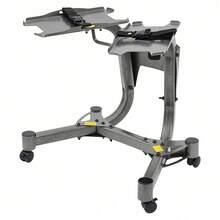 SanBouSi 1PCS Dumbbell Rack Weight Stand Dumbbell Rack Metal Dumbbell Holder - Silver and Gray - View 4