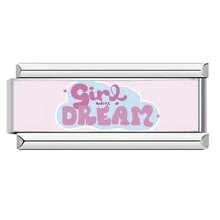 1 PC Sweet Cartoon DIY Modular Bracelet Accessories, Printed With Animal & Text Slogan Elements, Fresh Cute Jewelry DIY Materials - Silver - View 14