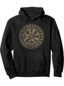 Men Outdoor Hoodies & Sweatshirts - Black - View 1