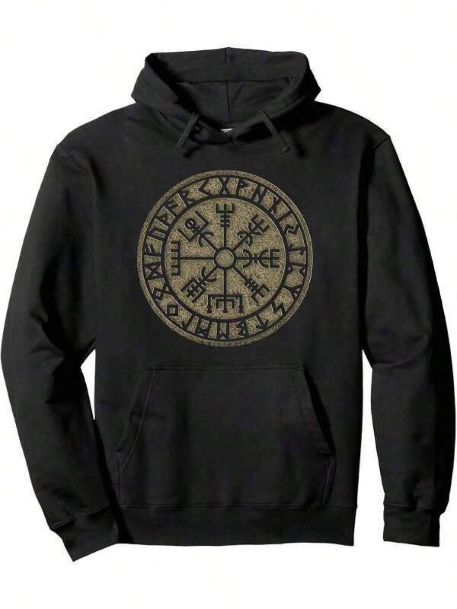 Men Outdoor Hoodies & Sweatshirts - Black - View 1