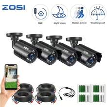 ZOSI 4-PACK Add-On 1920TVL 1080P Security Camera 3.6mm Lens 2MP CCTV Camera Home Security Day Night Waterproof Camera For 1080P/5MP/4K HD-TVI Analog DVR System - 查看 1