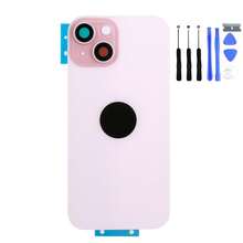 For IPhone 15 Pro Max/15 Pro/15 Plus/15 Rear Glass Cover Replacement, Battery Cover, Back Cover, Includes 9-Piece Tool Kit For Repair