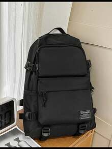 New High-Quality Large Capacity Fashionable Backpack Suitable For Various Occasions - Black - View 8