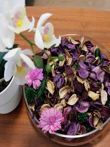 Sachê perfumado com flores naturais (1 unidade), em malha transparente, purificador de ar, ideal para lembrancinhas de festa, presentes de Natal e decoração de casa. Também pode ser usado como aromatizador de carro, para perfumar a casa, para preencher vasos, como decoração de mesa e para pendurar arranjos florais. Aroma duradouro, perfeito para quarto, casa, hotel, restaurante e supermercado. Ideal para o Dia da Mulher, viagens, lembrancinhas de casamento, decoração retrô (Y2K), decoração de quarto, acessórios para carro, decoração de cozinha e outros itens fofos. - Multicolorido - Ver 7