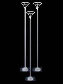 3/5/10/15 Pcs Of Balloon Stands, Suitable For Birthday Parties, Wedding Table Decoration, Father's Day, Mother's Day, Graduation Ceremonies, June Day, Independence Day On July 4th And Other Occasions - No Power Or Battery Required, Feather-Free Balloon Pole Display - Multicolor - View 14