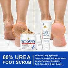 SUMIFANG 2支装足部保湿霜，深层滋养，去除死皮，令双足光滑柔嫩。均匀分布的细腻去角质颗粒，带来丝滑触感。竹炭具有吸油功效，同时去角质颗粒有效去除老茧，令双足清新洁净、光滑柔嫩，倍感放松。