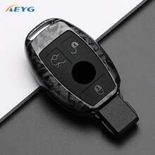 For Mercedes Benz Key Fob Cover, Premium Hard ABS Key Case Cover Compatible With Mercedes Benz C S E M CLS CLK G Class Keyless Smart Key