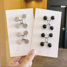 4pcs Invisible Adjustable Waist Belt & Button Extender, Clothing Accessories (No Cardboard Packaging) - Silver - View 9