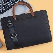 1PC Fashionable And Simple Multi-Layer Storage Laptop Bag, Waterproof, Wear-Resistant,And Scratch Resistant Laptop Bag Back To School