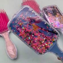 1pc K-Pop Dreamlike Girl Group Rotating Hair Brush Set - Lumi Inspired Air Cushion Massage Brush, Anti-Static Design, Creates Voluminous Hairstyle, CE Certified (Random Style) - Multicolor - View 5