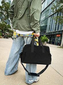 1pc Large Capacity Multi-Pocket Wet & Dry Separation Sports Gym Bag, Suitable For Men & Women, Suitable For Travel - Multicolor - View 5