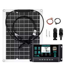1500W Complete Solar System With Controller Set USB Solar Panel 100A Controller Inverter 12V/24V For Home RV Camping Waterproof - SEP-sP20 - View 15