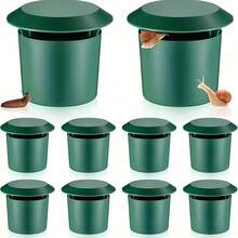 6/12件套高品质蜗牛蛞蝓诱捕器，可重复使用的花园农场害虫防治捕捉工具 - 均碼 - 查看 3