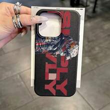 时尚赛车图案手机壳保护套，兼容 17、17pro、17promax、16Pro、16ProMax、14、15、16、13、14、15、12、11 Promax、Plus、Pro，光泽亮丽，坚固耐用，防刮花，时尚美观，是完美的礼物。 - 彩色 - 查看 1