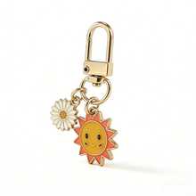 Simple Sun Design Keychain - Everyday Accessory Pendant - Multicolor - View 8