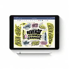 Apple Pencil（第一代）QW3 原装触控笔，握感舒适，设计简约，专业触控笔，适用于 iPad 记笔记和绘图，像素级精度，超低延迟，磁吸式充电，书写流畅，是学生、内容创作者和商务人士的理想之选。 - 白色 - 查看 1