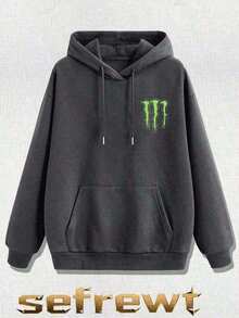 2026Monster Energy Hoodie, Off-Road Motorcycle Cross-Country Fox Racing Monster Energy Ink, Suitable For Cross-Country Enthusiasts, Men's Wear, Street StyleWarm And Comfortablelong Sleeve Tops,Tops,Hoodies,Hoodie,New Years Fit Women,Long Sleeve Tops Women,Christmas Fit WomenLoose And Comfortable,Casual And Easy-Goin,Monster Energy - Grey - View 8