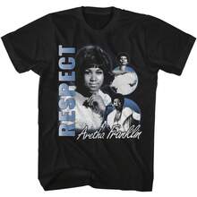 'Respect' Photo Collage T-Shirt, Queen Of Soul 's Vintage Tee, 60s R&B Music  Merch Gift For Him - Kiểu 6 - Xem 1