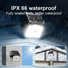 600W Latest Design Outdoor LED Solar Light 3 Mode Sensing Solar Power Floodlight Solar Wall Street Light For Garden Path Camping - 600W 137LED NEW - View 9