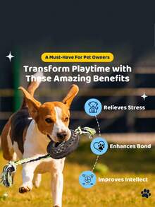 Durable Rubber Dog Chew Toy - Interactive Tire Shaped Pet Toy With Sturdy Teeth, Suitable For All Dog Breeds, Fun Dog Toy | Tire Shaped Toy | Durable Dog Toy, Dog Toy - Black - View 3