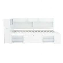 Kids Bed Frames, Headboards & Footboards - White + Plywood - View 7