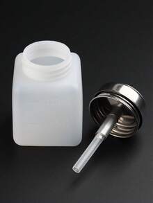 180ml/120ml Metal Head Nail Polish Remover Pump Bottle, Refillable Professional Nail Polish Remover Pump Bottle, Salon Liquid Pump, Durable Metal Top Nail Art Tool DIY Manicure Supplies - Multicolor - View 8