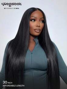 MEGALOOK Straight Bob Wig 100% Human Hair Wigs 13x4 Lace Front Short Bob Transparent Lace Frontal Short Wig Natural Color Straight Human Hair Tiny Knots 12-14 Inch For Women - Beginner Friendly Natural Looking Daily Use Office Ready Corpse Bride Halloween Vibes Party Style Y2K Baddie Vacation Outfits Outdoor Cosplay Campus School Holiday Christmas Part Wedding Festival Ready For Women - SNatural - View 2