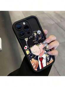 おしゃれなスマホケース  Pixel 8A、Pixel 10 Pro、Pixel 9A;  11/12/13/14/15/15pro/15 Plus/15 Promax/7plus/8plus/11pro/12pro/13pro/14pro/11promax/12promax/13promax/14promax/14plus/5 - ブラック - チェックする 5