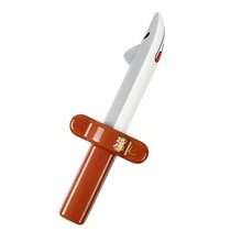 1件鲨鱼刀恶作剧玩具，逼真可伸缩塑料鲨鱼刀弹簧式搞笑玩具 - 彩色 - 查看 5