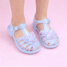 Girls' Butterfly Glitter Glamour Sandals - 白色 - 查看 7