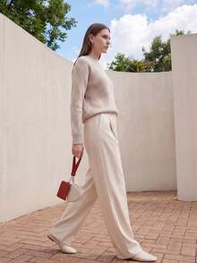 Dual Pouch Wristlet Wallet Fashion Keychain Wristlet Bag Cards For Women Men, Cash & Coins, Detachable Keychain & Card Holder, Stylish & Portable For Everyday & Sports Use Travel Wallet Coin Wallet Christmas Gifts, Holiday Gifts - 酒紅白色 - 查看 9