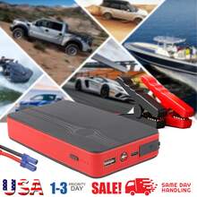 Portable 30000mAh Car Jump Starter Booster Jumper Box Power Bank Battery Charger,12V Jump Box Auto Lithium Battery Booster Super Safety Portable Power Pack With USB Quick Charge, Type-C Port - Một cỡ - Xem 8