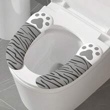 1pc Toilet Seat Cover, Suitable For All Seasons, Designed To Fit Toilet Seat - Multicolor - View 2