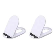 1pc Portable Foldable Desk Phone/Tablet Holder, Creative Bedside Phone Stand, Fashionable Compact Design, Convenient Hands-Free Viewing, Multi-Purpose Phone Holder, Small Gift - Multicolor - View 19