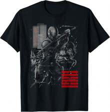 G.I. Joe Snake Eyes Montage T-Shirt - Black - View 1