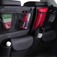 1pc Car Trunk Storage Bag Foldable Vehicle Cargo Organizer Box, Multi-Function Car Interior Tail Box Accessories - A - View 5
