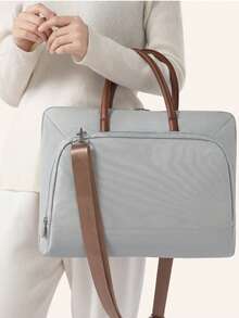 1PC Fashionable And Simple Multi-Layer Storage Laptop Bag, Waterproof, Wear-Resistant,And Scratch Resistant Laptop Bag Back To School