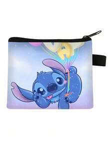 DOBBLE 1/3/5pcs Cute Cartoon Stitch Coin Purse, Party Favor Small Gift, Card Holder, Handbag, Creative Mini Wallet, Portable Stitch Accessories, Halloween - Multicolor - View 3