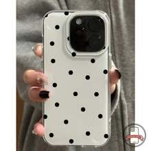 Case Cover Transparent Material TPU Polka Dot Pattern I P H ONE XR 11 12 13 14 15 16 PRO MAX 7 14 15 16 PLUS REDMI A1 A2 A3 A5 9A 10C 12C 11A 13C 14C 11 12 LIRE NOTE 8 9 10 11 12 13 14 PRO POCO C55 C65 X3 X4 S21 FE S22 ULTRA S23 ULTRA - Y1 - 查看 2