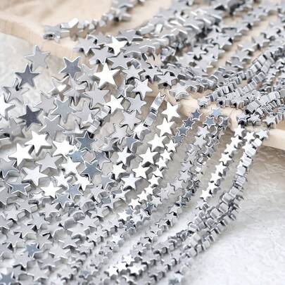 Cuentas de ágata negra en forma de corazón curvo de 4/6/8mm, disponibles en múltiples formas, materiales de joyería artesanal DIY, cuentas sueltas para collares