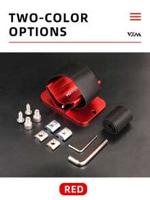 VXM 自行车后轮车顶架 - 后轮支架，自行车车载架，快拆式 - 彩色 - 查看 10