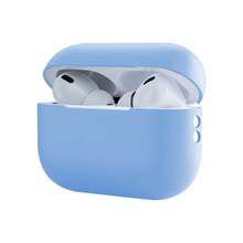 0.8mm Ultra-Thin Silicone Protective Case, Suitable For Compatible With AirPods All Models, Naked Touch Feel - Light Blue - View 10