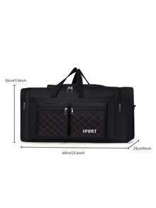 1pc Large Capacity Wet & Dry Separated Travel Toiletry Bag, Suitable For Travel, Vacation, Business Trip , Beach Bag - Multicolor - View 11